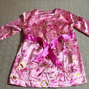 Disney Princess Girls Satin Robe - 3T